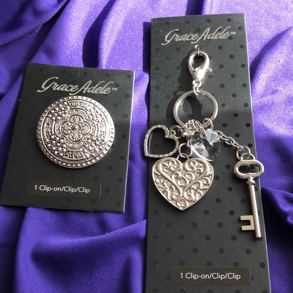 Bundle of 2 purse clip-ons